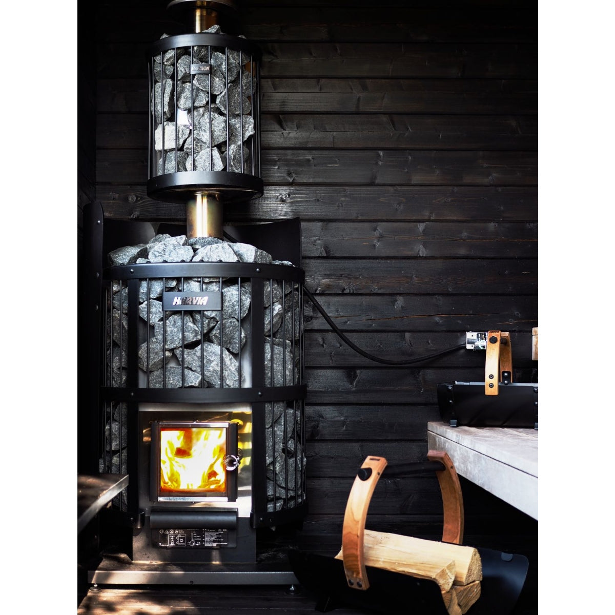 Saunaofen Legend 240, Harvia BlmSch V2, Holzofen