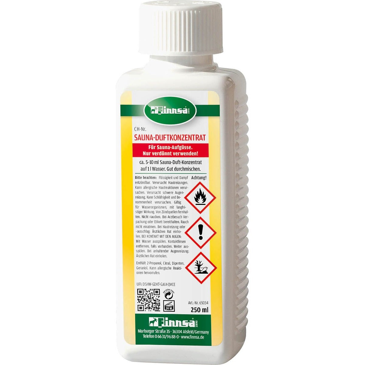 Saunaduft Finnsa Zitronengras 250 ml