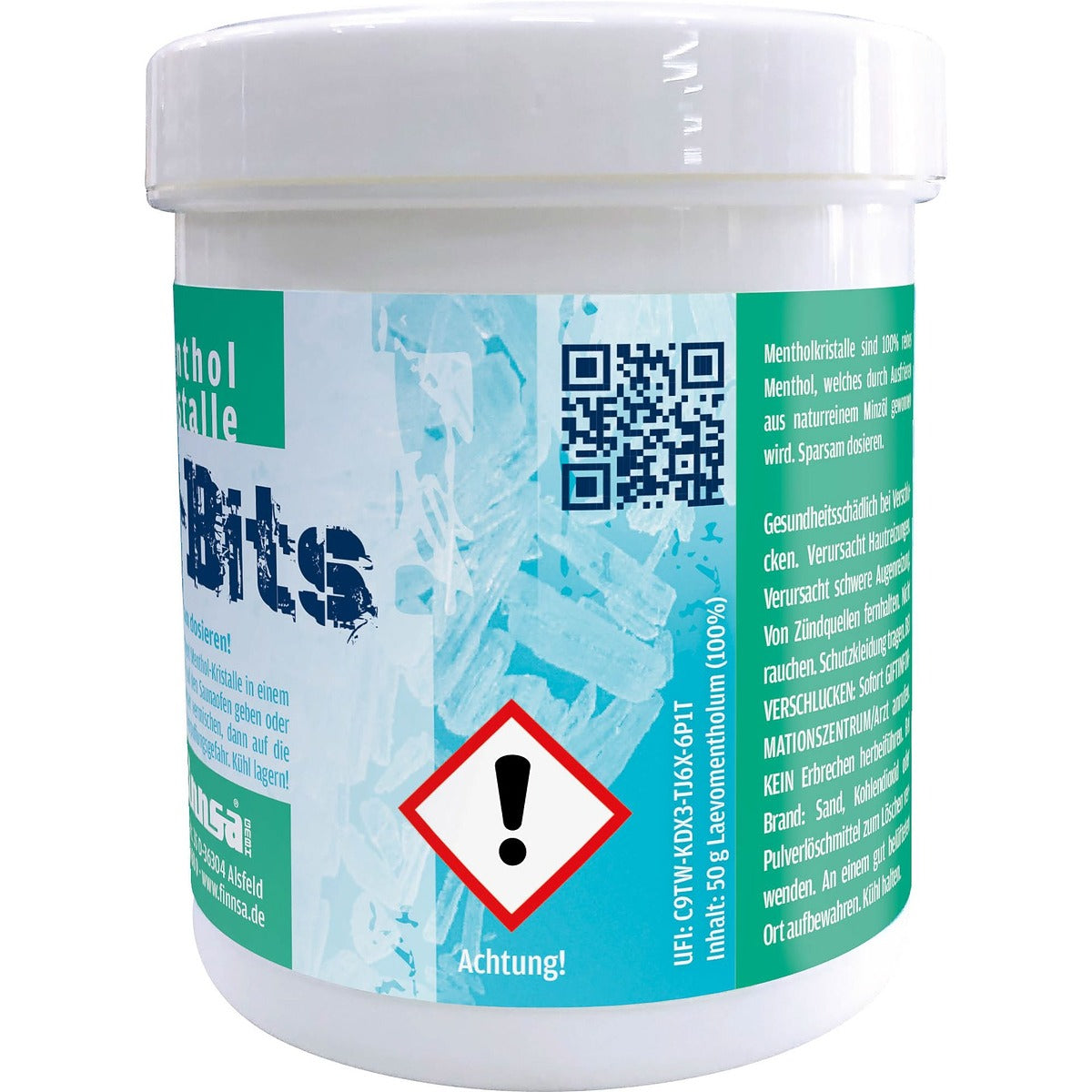 Menthol Ice Bits Finnsa 50 g
