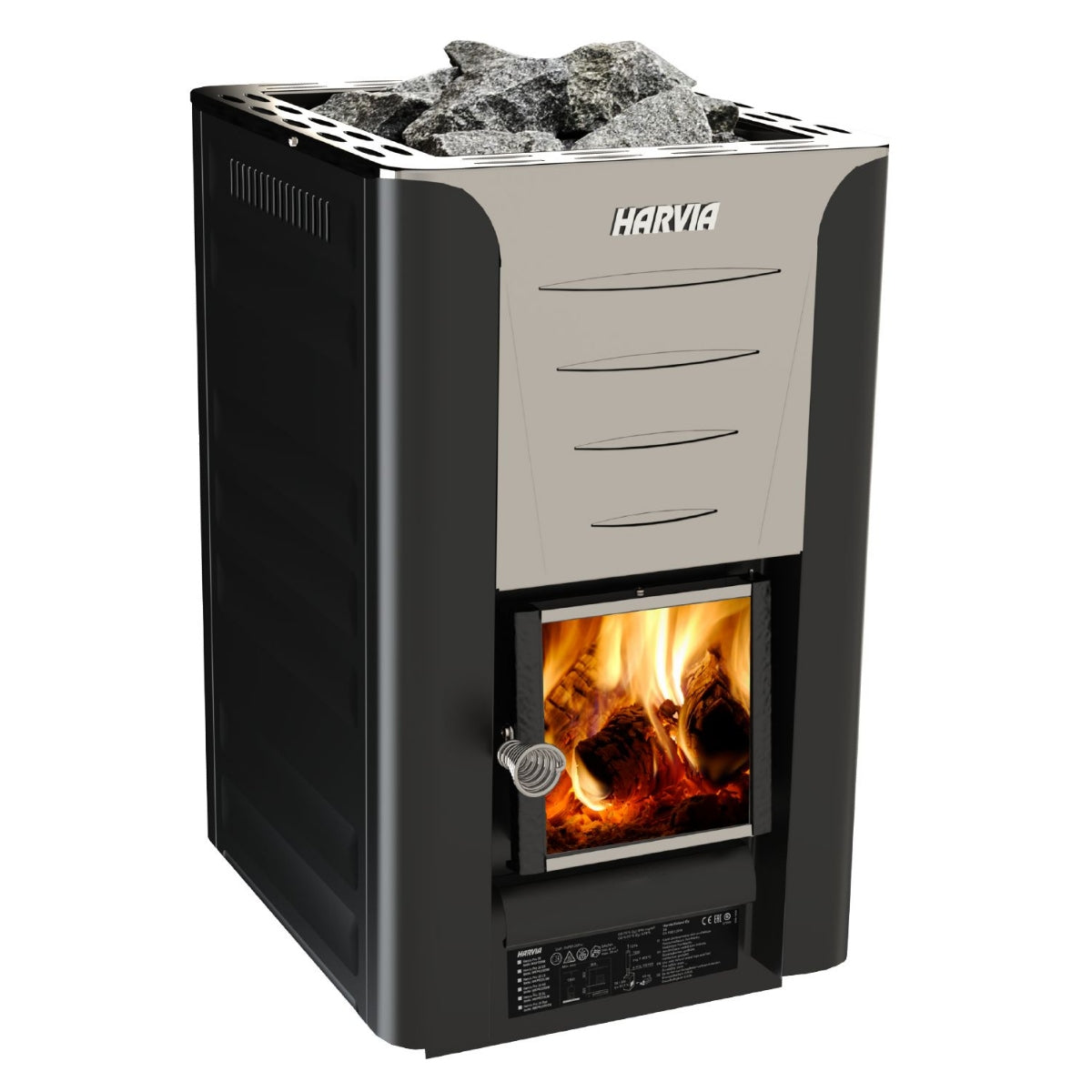 Saunaofen Pro 20, Harvia  BlmSch V2, Holzofen