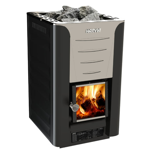Saunaofen Pro 20, Harvia  BlmSch V2, Holzofen