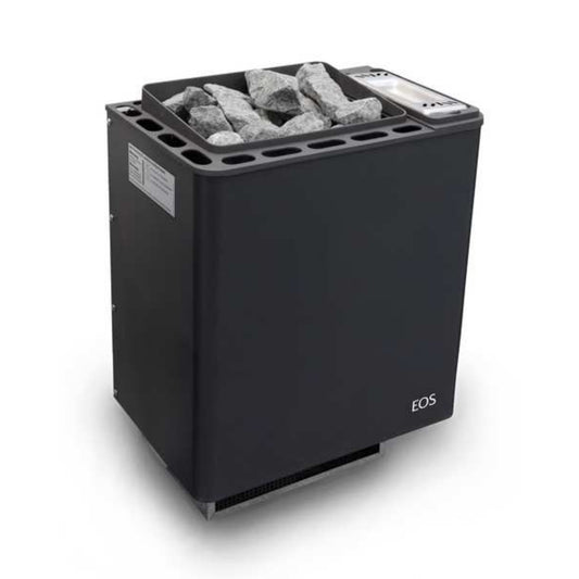 Saunaofen Bi-O Thermat W (Wandausführung) Anthrazit 6,0 kW, EOS